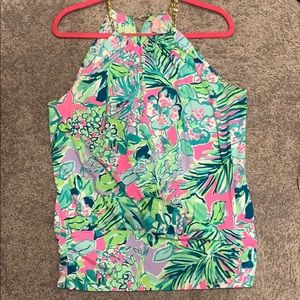 Lilly Pulitzer halter top, L